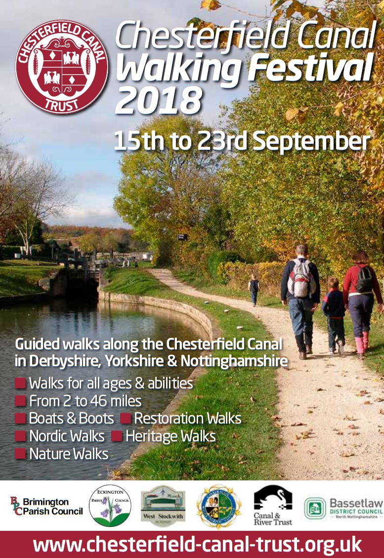 Chesterfield Canal Walking Festival event.