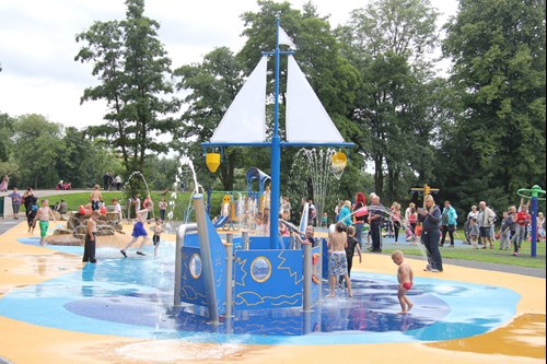 Langold splash park