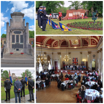 A collage of photos from Remembrance Events and Ceremonies in 2025.