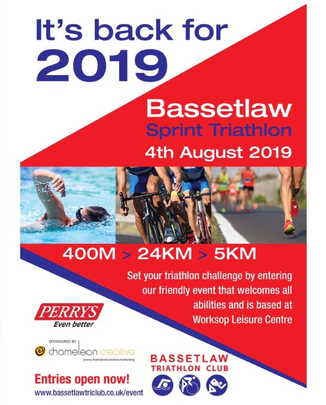 Bassetlaw Sprint Triathlon event.
