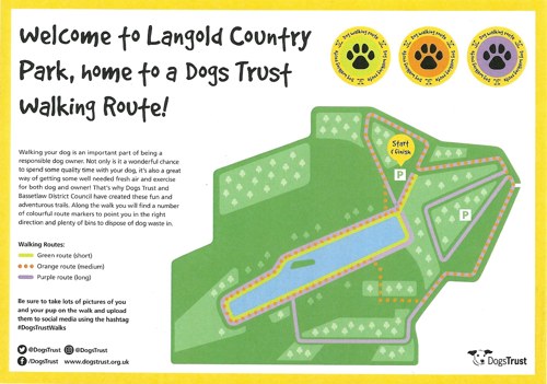 Dogs Trust walking route