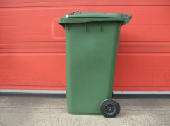240 litre wheeled bin