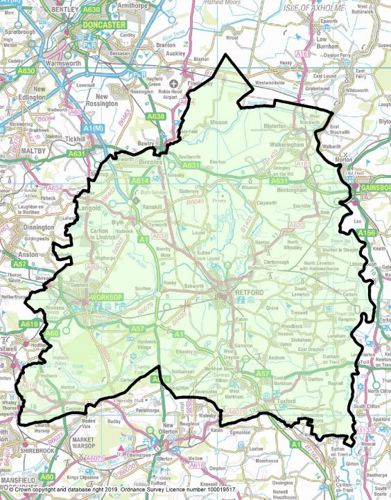 Map showing residential CIL charging zones.
