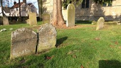 3 Headstones at Church, Dunham on Trent