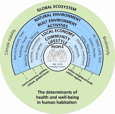 The determinants of health and well-being