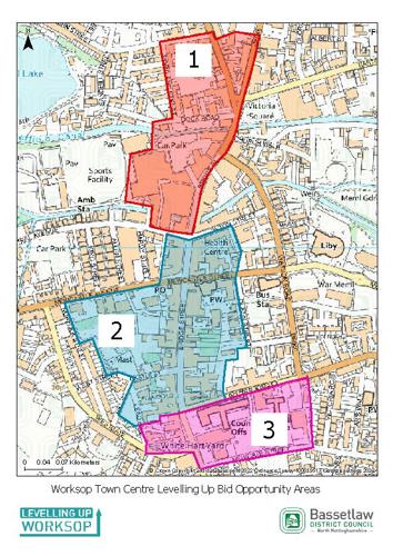 Proposed sites in Worksop (Map)