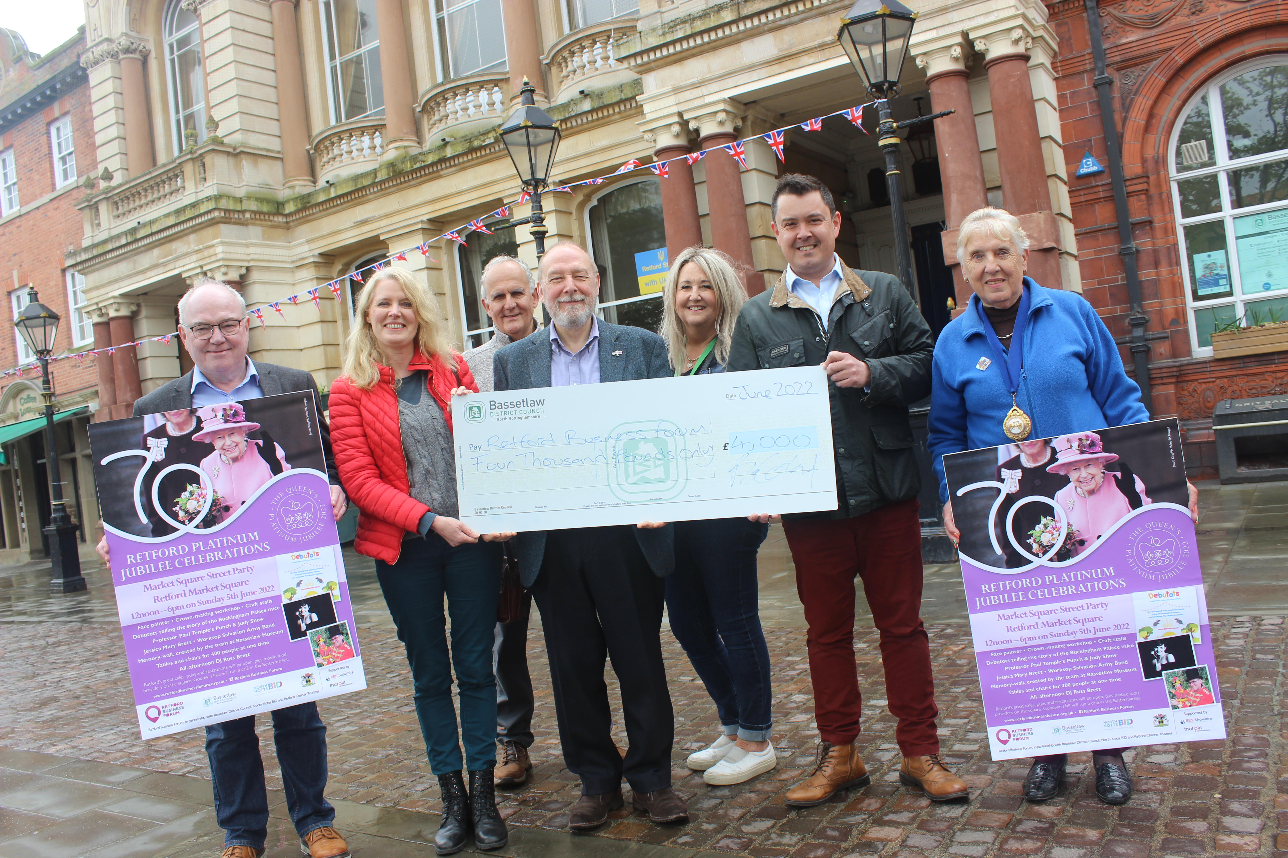 Council Supports Retford Platinum Celebrations with Jubilee Grant