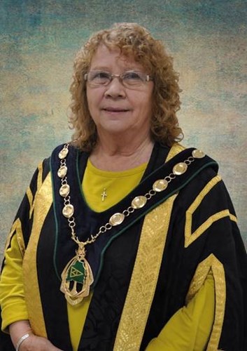 Councillor Madelaine Richardson, Chairman of Bassetlaw District Council