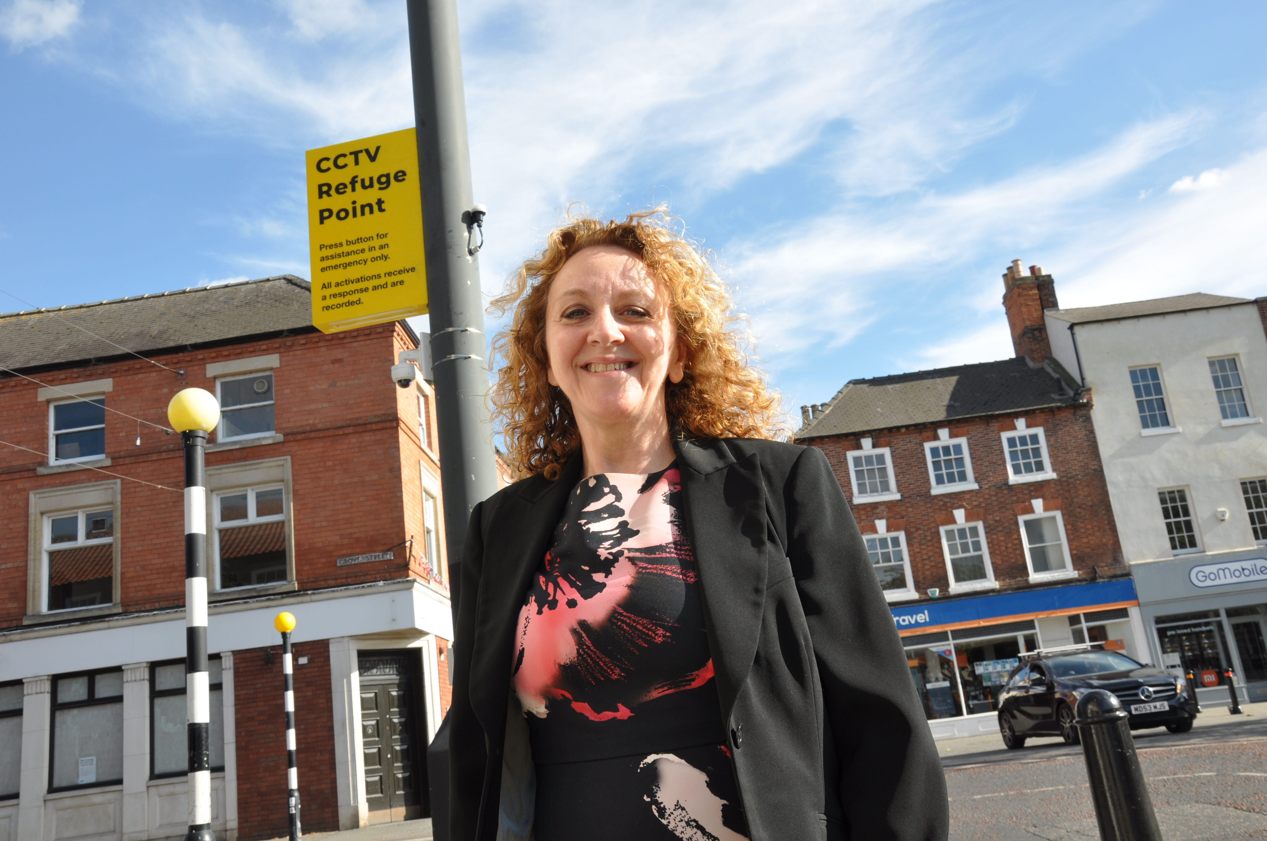 Retford CCTV Refuge Point Ready for Use