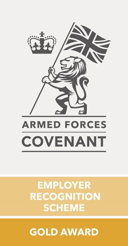 Armed Forces Employer Recognition Scheme Gold Award