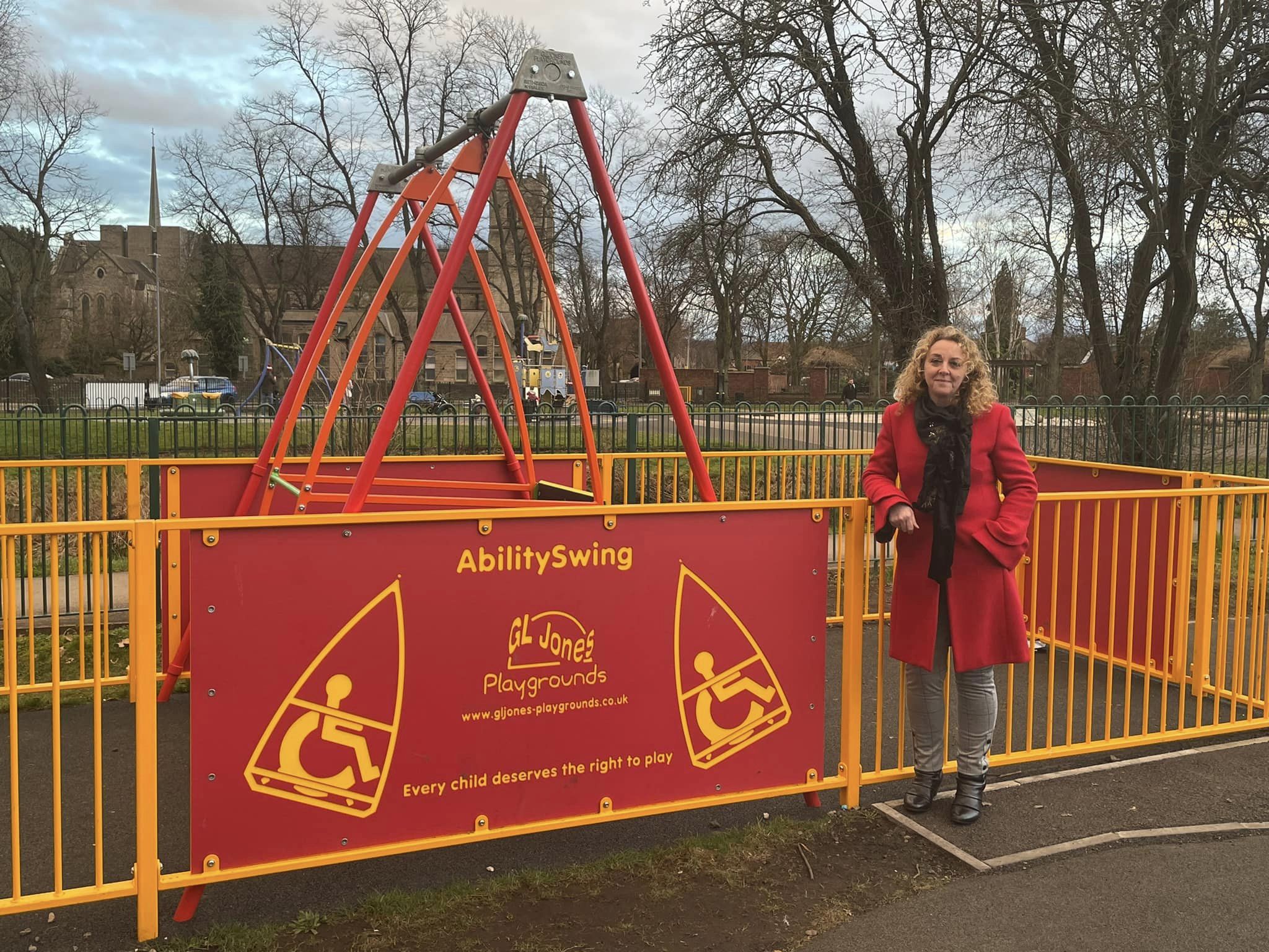 New equipment at the Canch promotes inclusive play in Worksop