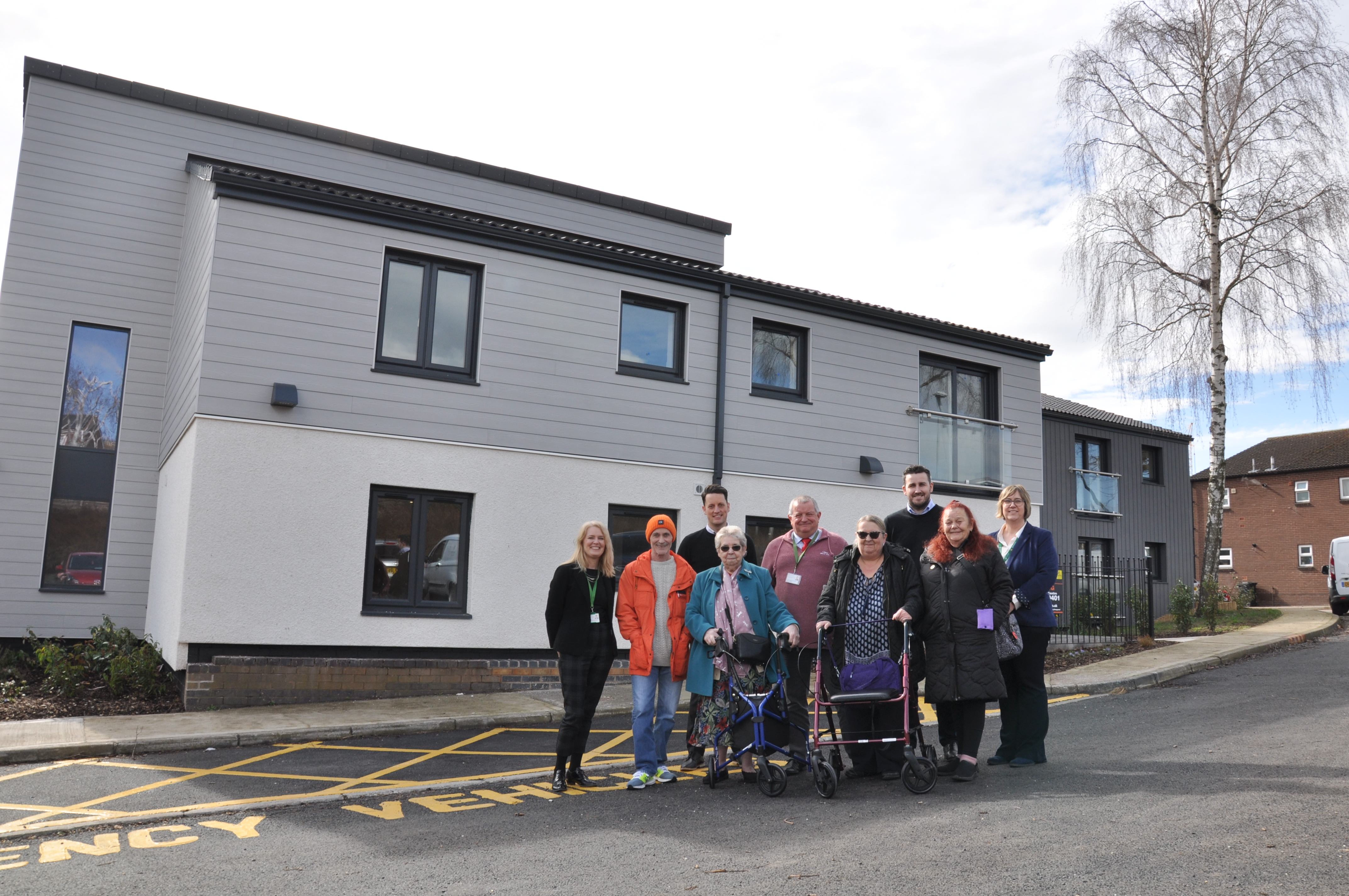 Residents get first look at Larwood House