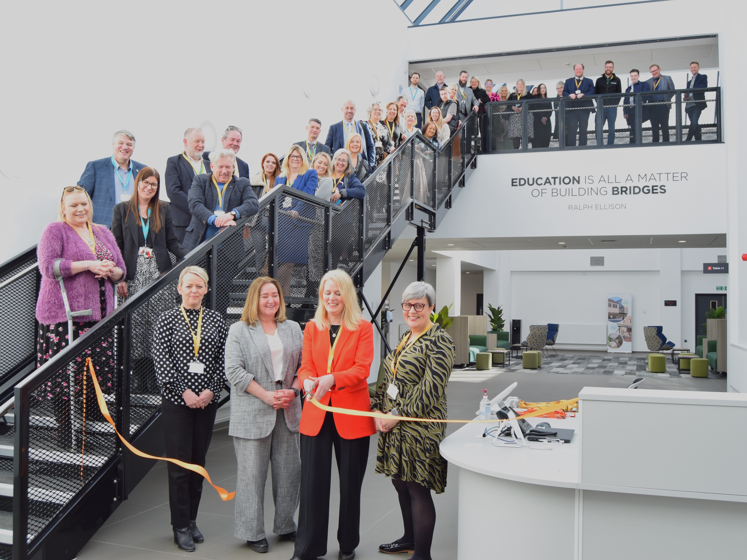 Official opening of The Bridge Skills Hub