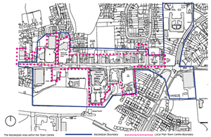The Masterplan Area within Harworth and Bircotes Town Centre