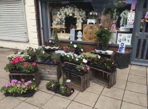 Attractive retail display on Scrooby Road