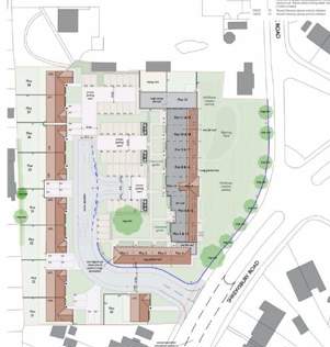 Layout of Adjoining Housing Development