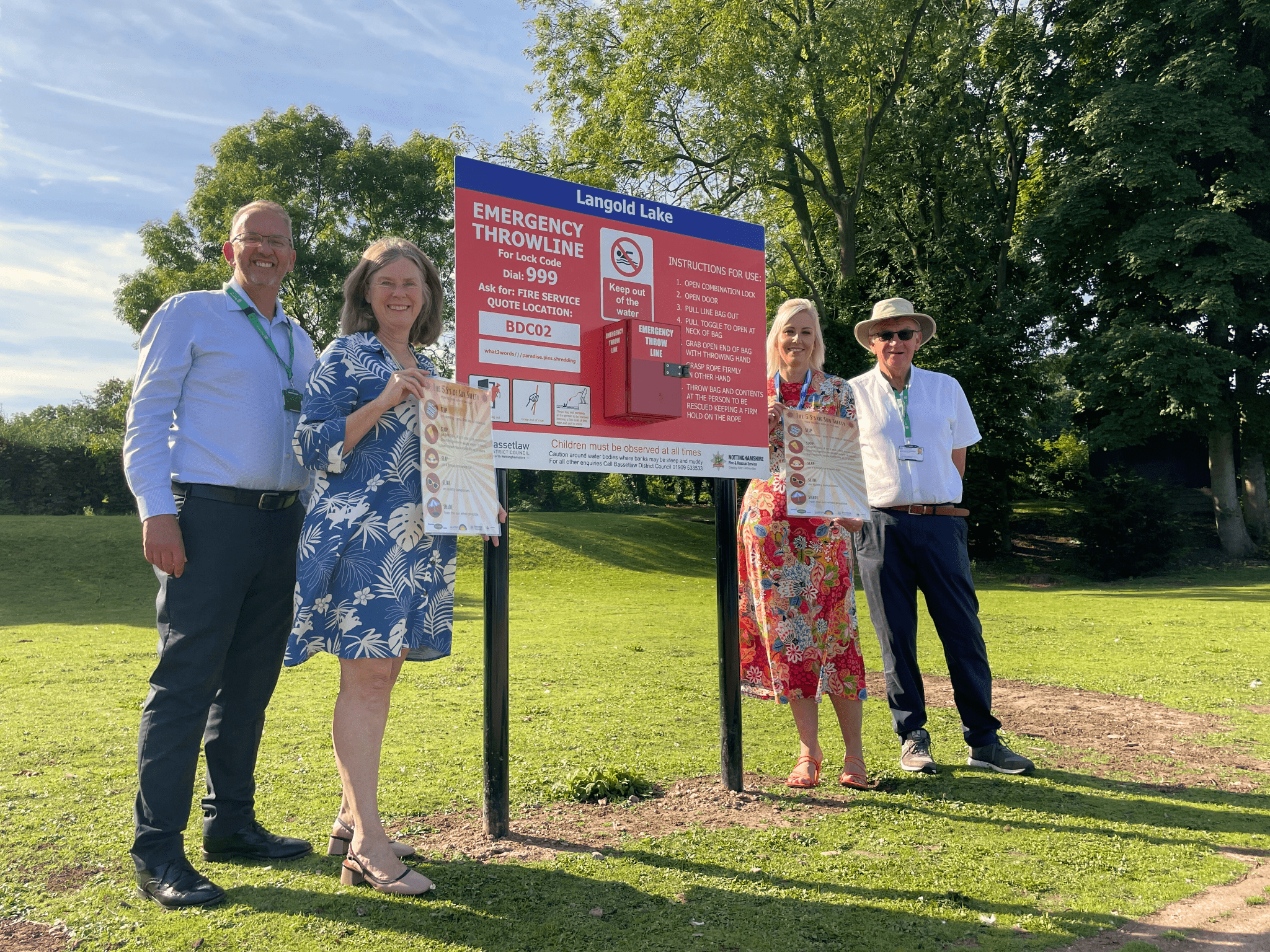 Bassetlaw District Council partners with Bassetlaw Place Based Partnership to share summer safety messages