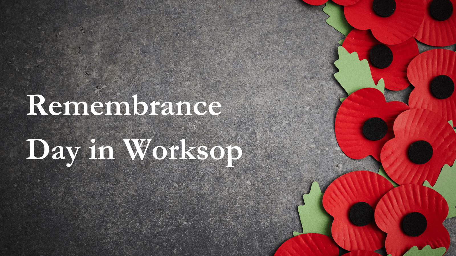 Parade Through Worksop to Honour Remembrance Sunday