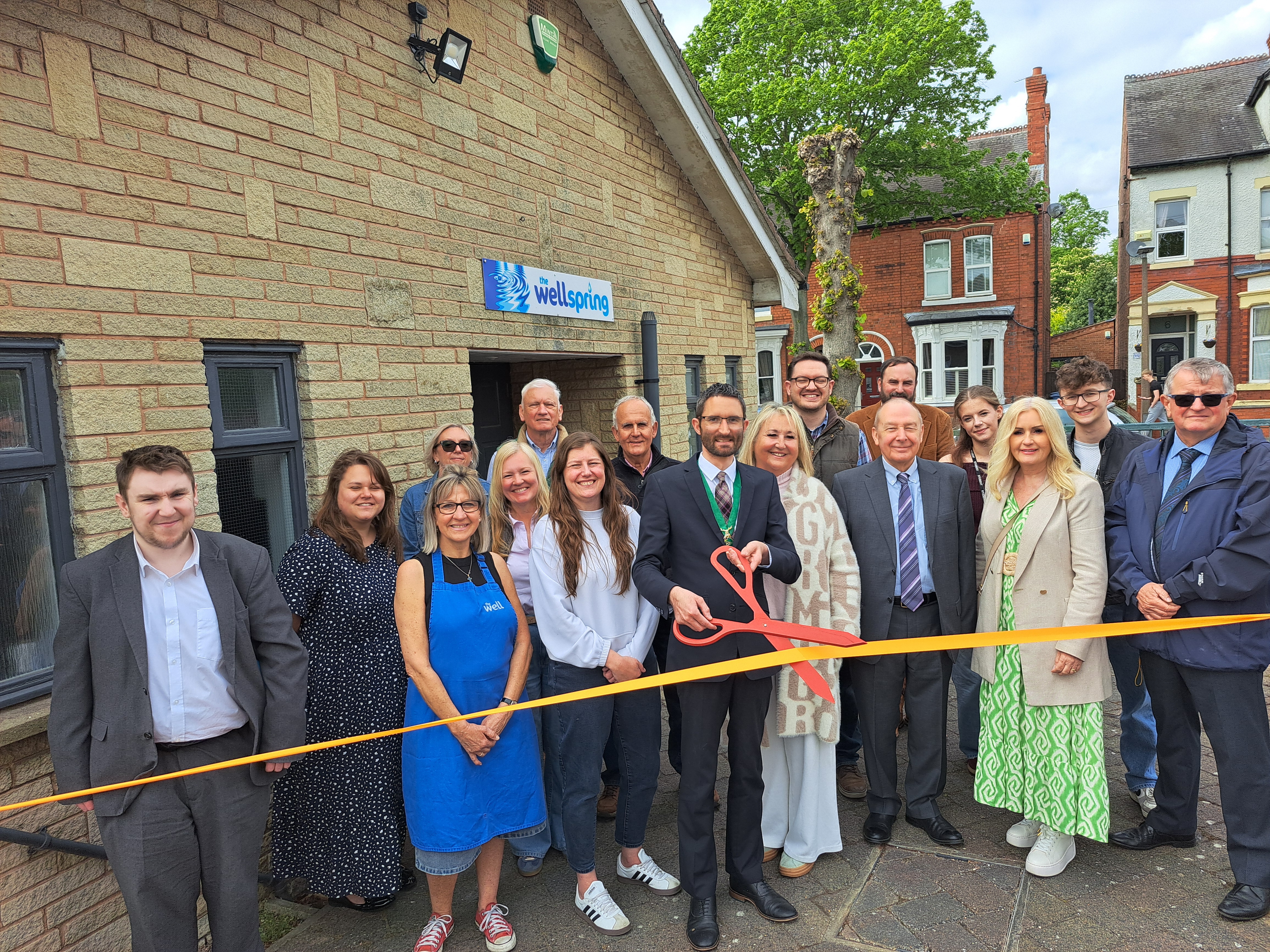 Official opening of the Overflow Lounge