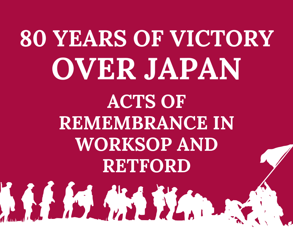 Bassetlaw to Mark 80th Anniversary of Victory over Japan Day