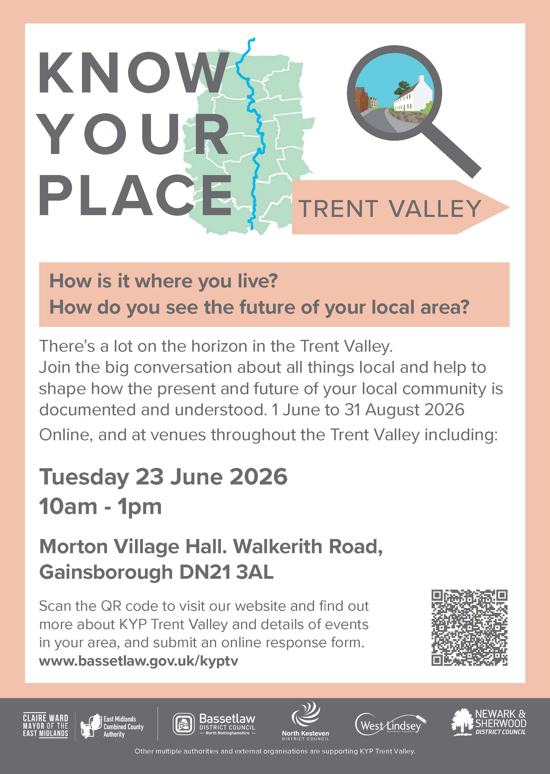 Poster promoting the in-person KYPTV in Morton. 