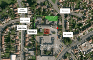 Map of Residential Area