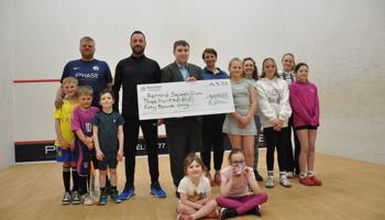 Councillor Grant Supports Growth of Retford Squash Club for Local Players
