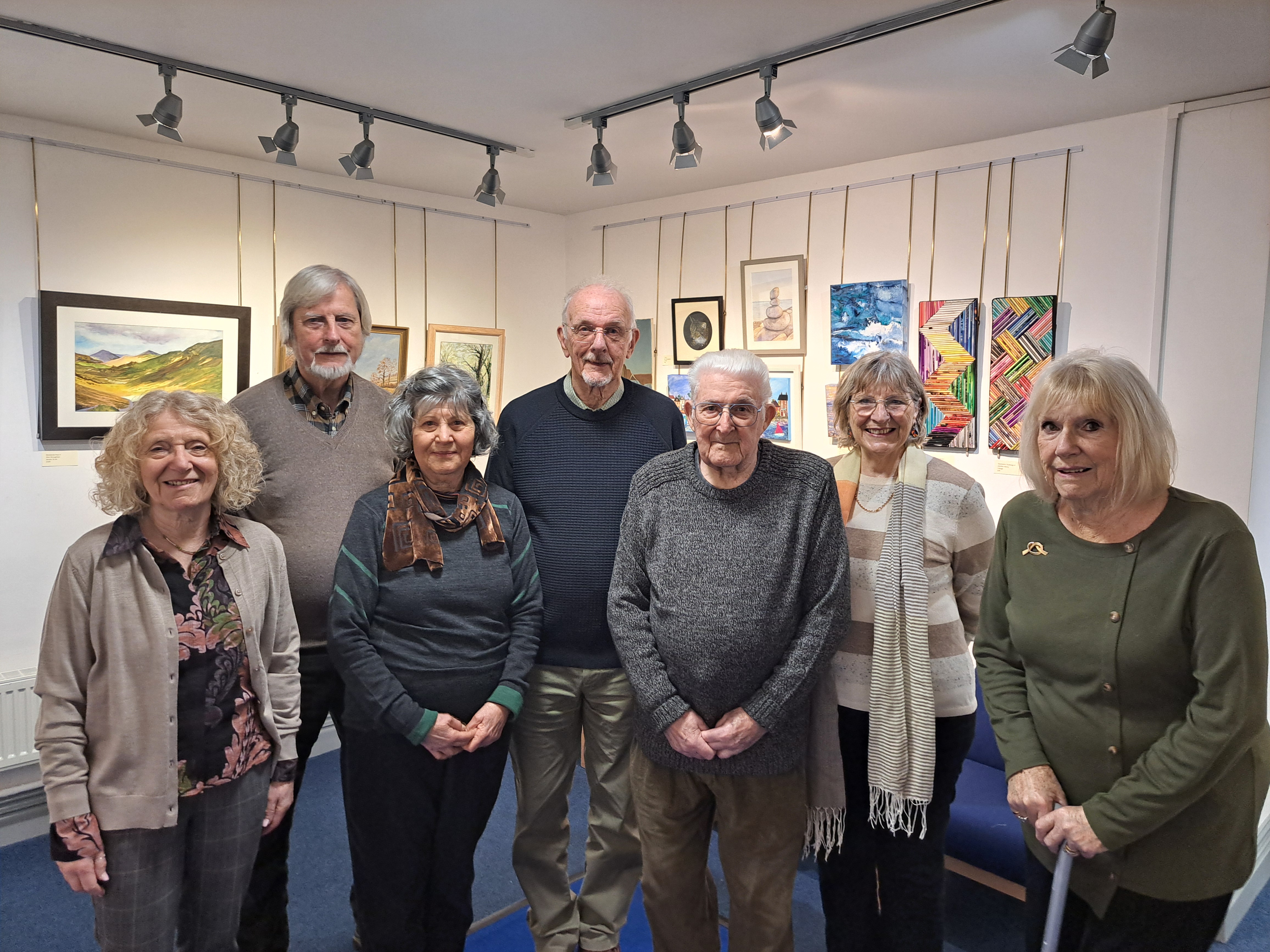 Members of Worksop Society of Artists
